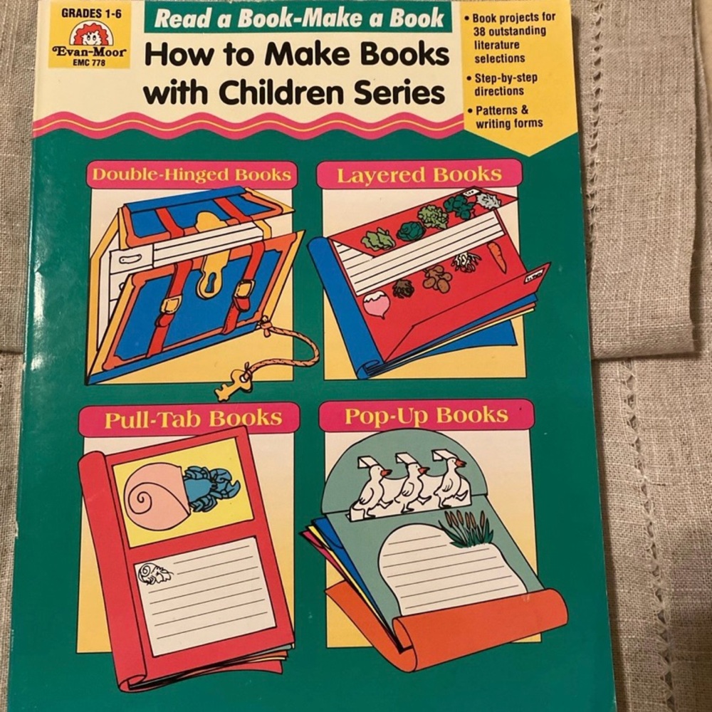 Evan Moor Educational Book-How to Make Books with Children Series